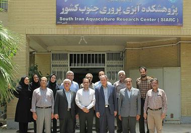 بازدید رئیس سازمان تحقیقات،  آموزش و ترویج کشاورزی از پژوهشکده آبزی پروری جنوب کشور