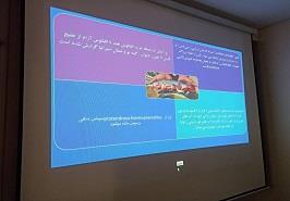 برگزاری برنامه هفته انتقال یافته های علمی طرح ترویجی ایجاد مزرعه الگویی پرورش ماهی باس دریایی آسیایی در مزارع پرورش میگو چوئبده آبادان