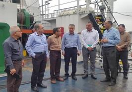 بازدید از کشتی گیلان