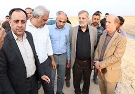 جشنواره برداشت میگو در مجتمع ۳۹۵ هکتاری هندیجان برگزار شد