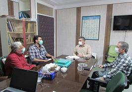 بازدید رئیس مرکز از مزارع پرورش میگوی سایت گمیشان