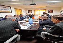 جلسه بررسی پساب های مجتمع میگوی گمیشان