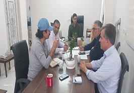 جلسه مشترک مرکز تحقیقات ملی آبزیان و شرکت تعاونی دهیاری‌های بافق برگزار شد