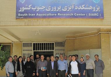 بازدید هیات شیلاتی کشور کره جنوبی از پژوهشکده آبزی پروری جنوب کشور