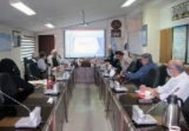 جلسه در پژوهشکده اکولوژی دریای خزر_ ساری