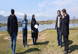 بازدید از ایستگاه تکثیر و پرورش آبزیان حسین کوه فومن