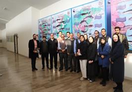 بازدید علمی دانشجویان کارشناسی ارشد شیلات دانشگاه گیلان از انستیتو تحقیقات بین‌المللی ماهیان خاویاری