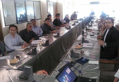 نشست مشترک پژوهشکده اکولوژی دریای خزر با کارشناسان دانشگاه تربیت مدرس