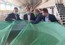 بازدید رئیس موسسه از مرکز بازسازی ذخایر ژنتیکی ماهیان استخوانی شهید انصاری رشت