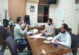 فرماندار شهرستان دشتیاری، در مرکز تحقیقات شیلاتی آبهای دور_ چابهار