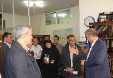 بازدید دکتر زند و هیأت همراه از موسسه تحقیقات علوم شیلاتی کشور
