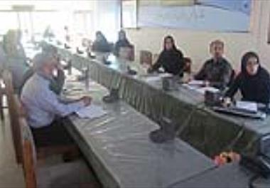 برگزاری جلسه دفاعیه  پروژه " بررسی کمی وکیفی اندیکاتورهای میکروبی دریاچه پشت سد شهید رجایی – استان مازندران"