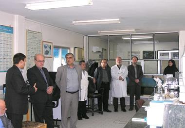 بازدید دکتر پورکاظمی ازپژوهشکده آبزی پروری آبهای داخلی(بندرانزلی)