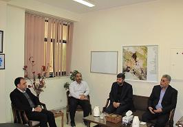 دیدار مدیران کمیته امداد امام خمینی  ستاد و استان با رئیس پژوهشکده آبزی پروری جنوب کشور