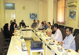 جلسه کارگروه ترویج پژوهشکده آبزی پروری آبهای جنوب کشور_ اهواز