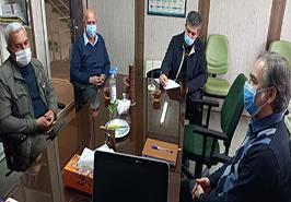 نشست  مشترک با رئیس هئیت مدیره اتحادیه پرورش دهندگان ماهیان گرمابی شهرستان گنبد کاووس