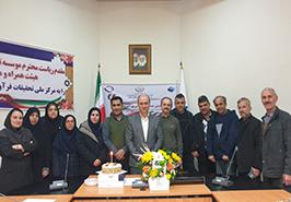 مراسم تکریم و تجلیل بازنشستگی سید حسن جلیلی رئیس مرکز ملی تحقیقات فرآوری آبزیان_ یونیدو