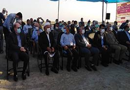 افتتاح پروژه های سایت میگوی گمیشان