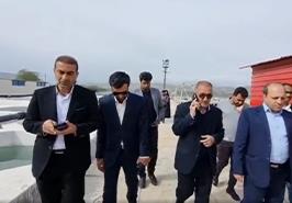 بازدید استاندار کهگیلویه وبویراحمد از مرکز تحقیقاتی اصلاح نژاد ماهیان سردآبی یاسوج