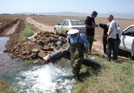عملیات شناسایی مناطق مستعد پرورش آرتمیا در استان قم
