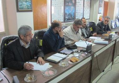 جلسه مشترک پروژه های پرورش ماهی در قفس