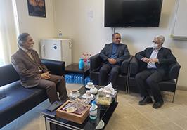 دیدار با مدیر کل دفتر برنامه ریزی، بودجه و تحول اداری استانداری گلستان