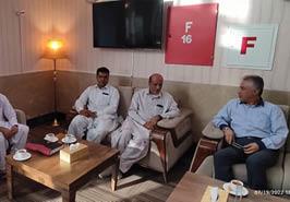 دیدارهای دکتر بهمنی درسفر چابهار