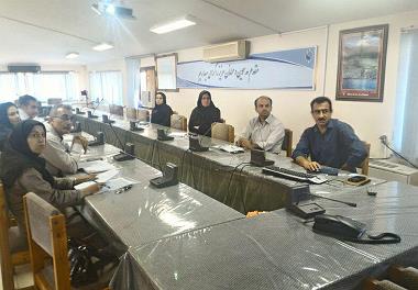 برگزاری جلسه دفاعیه پروژه پایش و تکثیر شانه دار مهاجم دریای خزر" 