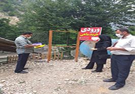 حضور یاوران تولید مركز تحقیقات ماهیان سردآبی کشور- تنکابن در مزارع سردآبی شهرستان رامسر