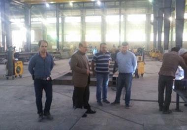 ساخت اسکلت فلزی ساختمان جدید موسسه تحقیقات علوم شیلاتی کشور