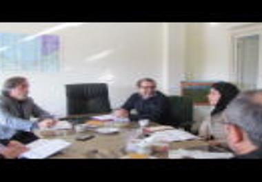 جلسه در خصوص مزرعه تحقیقاتی