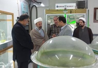 بازدید نماینده ولی فقیه از پژوهشکده آبزی پروری آبهای داخلی 