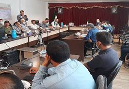 ششمین کاروان ترویجی ارتقای بهره‌وری کشاورزی تحت عنوان کارگاه آموزشی امنیت زیستی و راه های پیشگیری از بیماری لکه سفید میگو