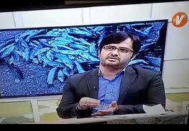 پخش زنده برنامه رویش شبکه آموزش با حضور محقق مرکز تحقیقات شیلاتی آبهای دور (چابهار)