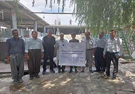 برگزاری دوره ترویجی استفاده مجدد از آب در استخر های پرورش ماهیان سردآبی و اجرای طرح یاوران تولید در مزارع قزل آلای شهرستان مهاباد