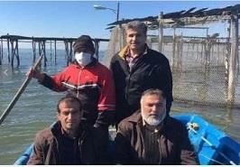 بازدیدکارشناسان مرکز تحقیقات از پن های خاویاری شرکت مادرتخصصی