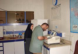 کالیبراسیون تجهیزات آزمایشگاه های مرکز تحقیقات آرتمیای کشور