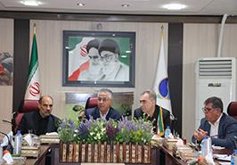 جلسه بررسی طرح های مشترک با سازمان شیلات ایران