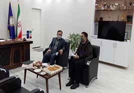 دیدار با فرماندار شهرستان بندرانزلی