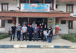 بازدید دانشجویان شیلات دانشگاه تهران از مرکز تحقیقات ماهیان سردآبی کشور_ تنکابن