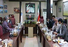 جلسه همکاری موسسه با سازمان سرمایه گذاری کوثر در ارتباط با اصلاح نژاد قزل آلا