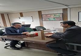 دیدار با رئیس دانشکده شیلات و محیط زیست دانشگاه علوم کشاورزی و منابع طبیعی گرگان