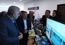 بازدید از غرفه انستیتو تحقیقات بین المللی ماهیان خاویاری