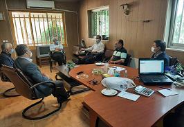 جلسه سه جانبه همكاري در خصوص تكثير و ترويج ماهي كپور تاتا