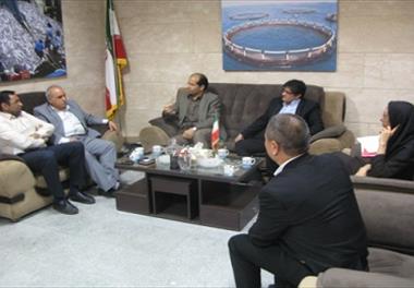 بازدید مدیرعامل شرکت شیلاتی مروارید چابهار از پژوهشکده بندرعباس 