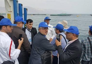 برگزاری دوره و بازدید ترویجی از توانمندی های آبزی پروری دریایی در سواحل جنوبی کشور
