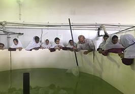 بازدید علمی دانش‌آموزان دبستان دخترانه مهدیه از پژوهشکده اکولوژی خلیج فارس و دریای عمان