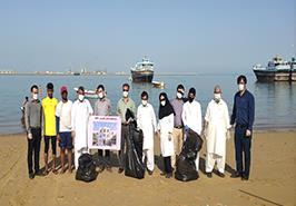 پاکسازی سواحل دریای عمان (چابهار)