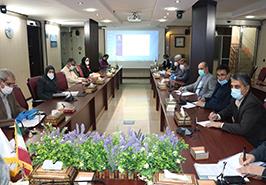 جلسه هماهنگی موسسه با شرکت آرمان جنوب برای عقد قرارداد