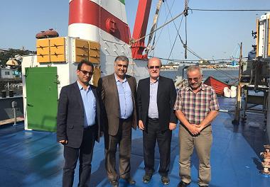 بازدید از کشتی گیلان